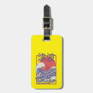 Tsunami Luggage Tag