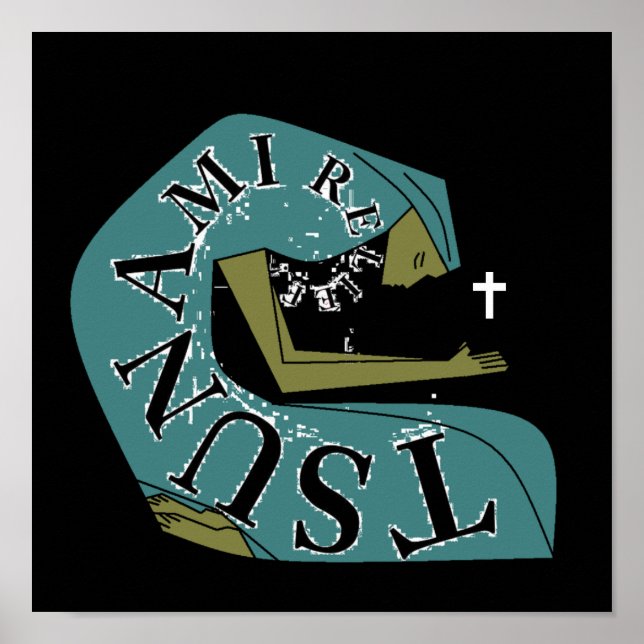 TSUNAMI RELIEF ! t Poster (Front)