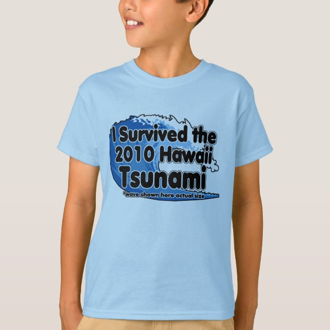 Tsunami Survivor T-Shirt (Front)