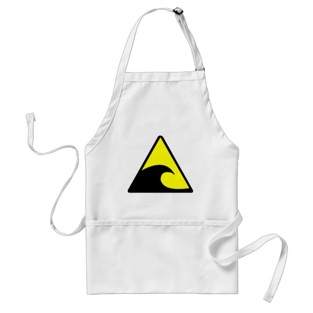 Tsunami Warning Standard Apron (Front)