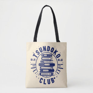 Tsundoku Club Book Lovers Bibliophile Booktok  Tote Bag