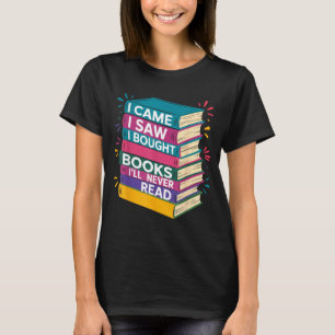 Tsundoku definition bibliophile bookish book lover T-Shirt