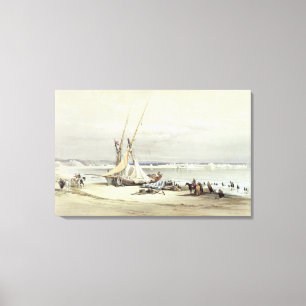Tsur, ancient Tyre, April 27th 1839, plate 69 from Canvas Print