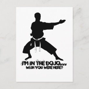 TSW I'm in the Dojo..., Wish you were here? Postcard