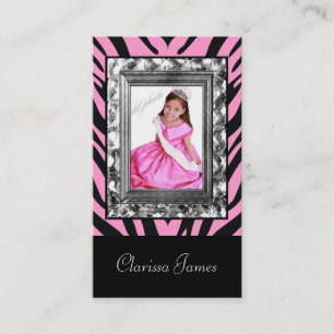 TT-Jewelled Frame Beauty Pageant Card
