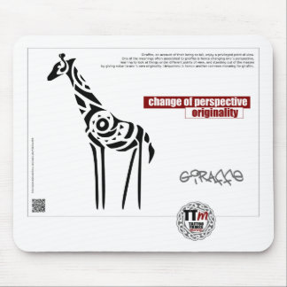 TT Meanings - GIRAFFE Mouse Pad