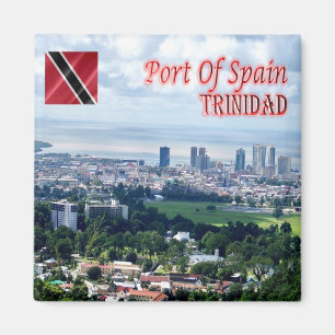 TT Trinidad and Tobago Port of Spain Queen's Park Magnet