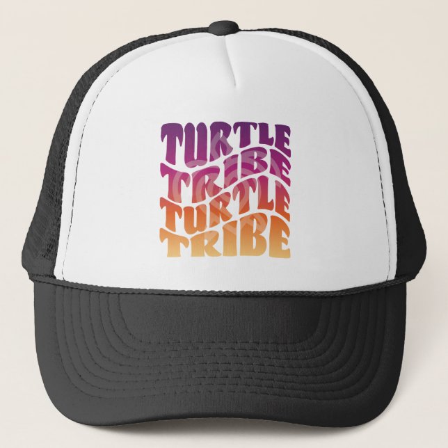 TT wavy trucker hat (Front)