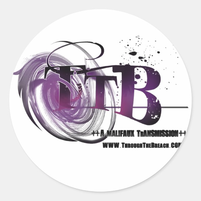 TTB Round sticker (Front)