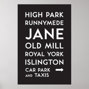 TTC - Bloor-Danforth High Park Poster