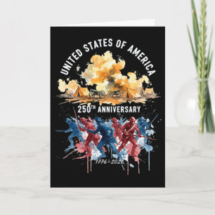 Ttle Of Yorktown Usa Years 1776-2026 250th Anniver Card