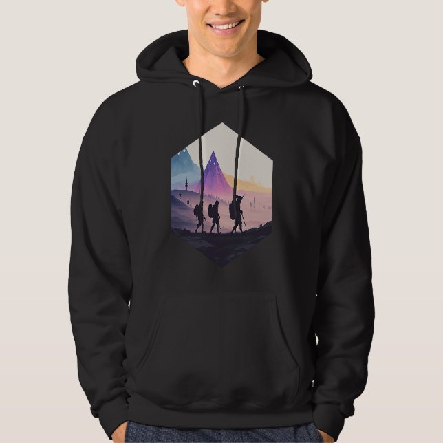 TTRPG d20 Adventure  fantasy rpg Hoodie (Front)