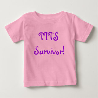 TTTS Survivor infant short Baby T-Shirt