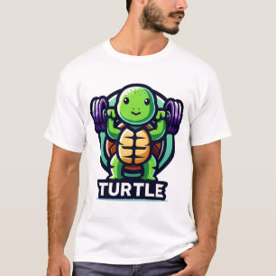 Tturtle squats funny T-Shirt