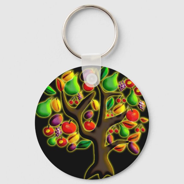 Tu Bishvat Key Ring (Front)