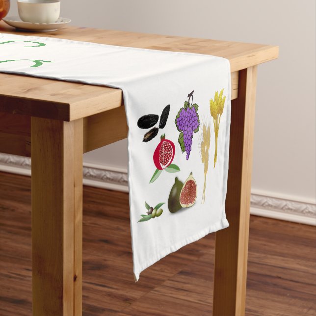 Tu Bishvat Short Table Runner (In Situ)