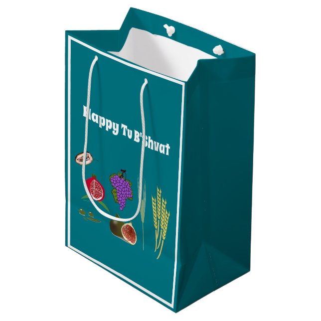 Tu B'Shvat Medium Gift Bag (Front Angled)