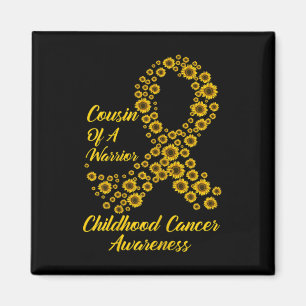 Tu Childhood Cancer Awareness Month Costume Cousin Magnet