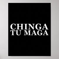Tu Maga Anti Trump Mexican Spanish Latin Word 