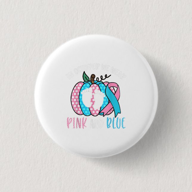 Tu Pregnancy And Infant Loss Awareness Costume Pum 3 Cm Round Badge (Front)