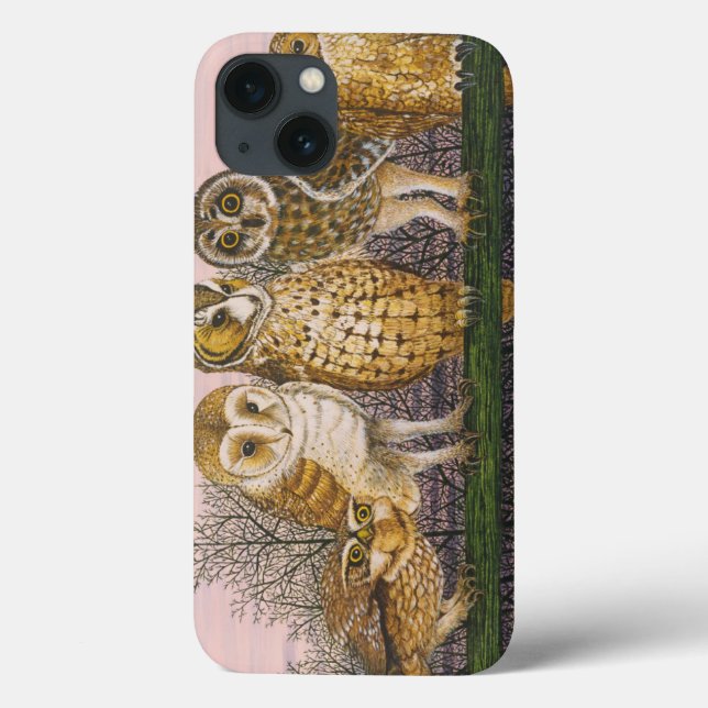 Tu-whit Tu-whooing Case-Mate iPhone Case (Back)