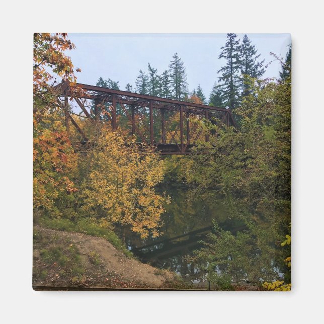 Tualatin River, Oregon Magnet (Front)