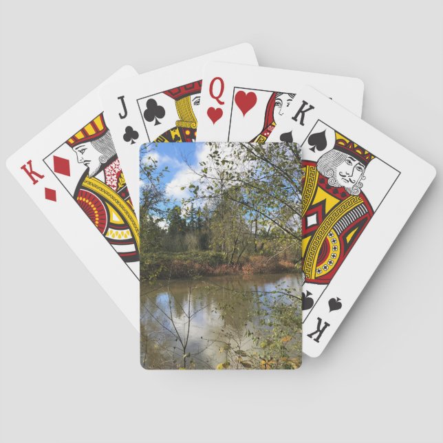 Tualatin River, Oregon Playing Cards (Back)