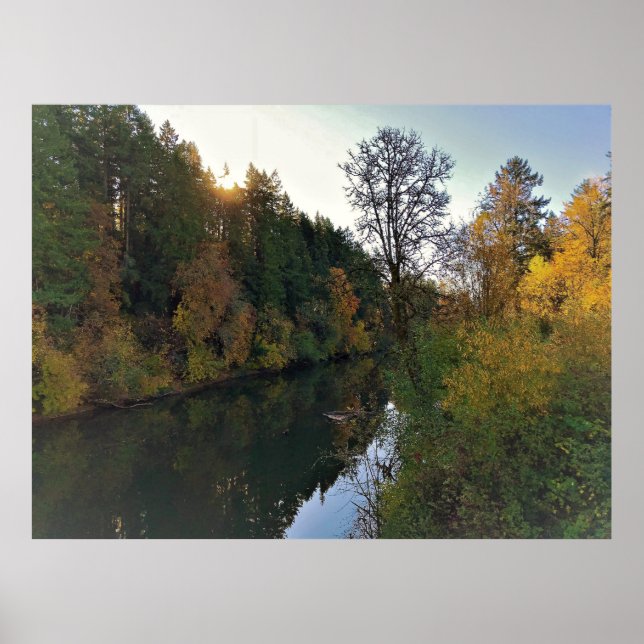 Tualatin River, Oregon Poster (Front)
