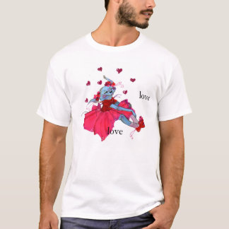 Tu'ar-tsen Ada-ada (Hearts puppy shirt) T-Shirt