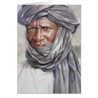 Tuareg Turbaned Man