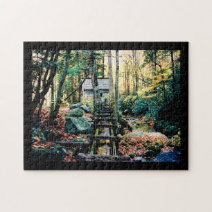 Tub Mill Bathed in Sunshine Jigsaw Puzzle