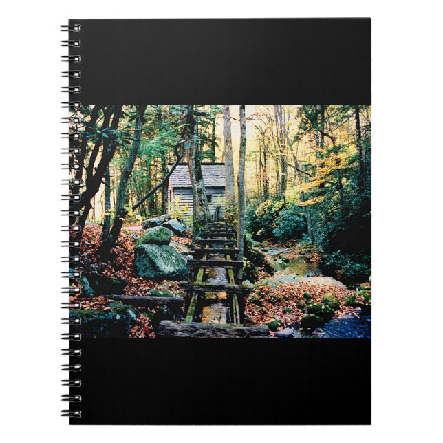 Tub Mill Bathed in Sunshine Notebook (Front)