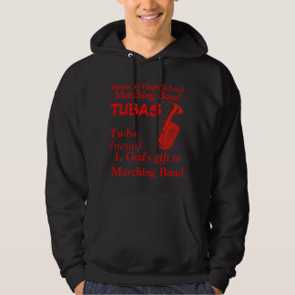 Tuba01-08, Rahway High School, Marching Band, T... Hoodie
