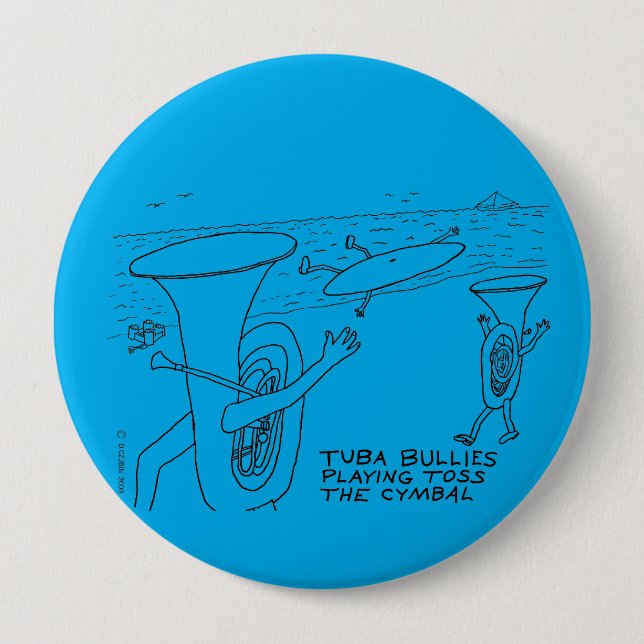 Tuba Bullies Button (Front)