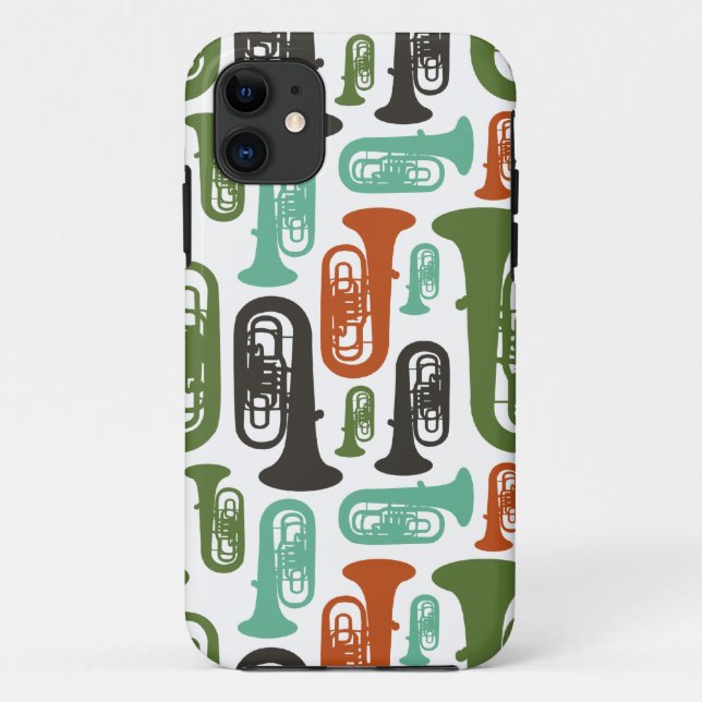 Tuba Case-Mate iPhone Case (Back)