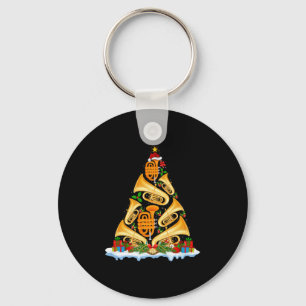 Tuba Christmas Tree Lights Tuba Music Lover Musica Key Ring