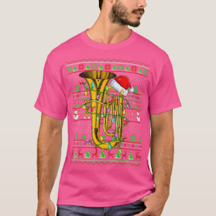 Tuba Music Lover Family Matching Ugly Tuba Christm T-Shirt