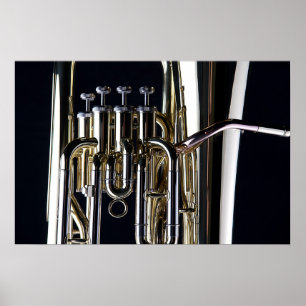 Tuba Photograph Image Poster