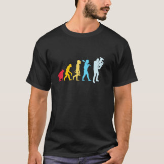 Tuba Player Evolution Funny Tuba For Men T-Shirt