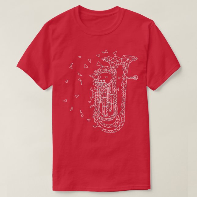 Tuba Player Gift Idea  T-Shirt (Design Front)