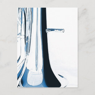Tuba Souphone Postcard for Band Musicians