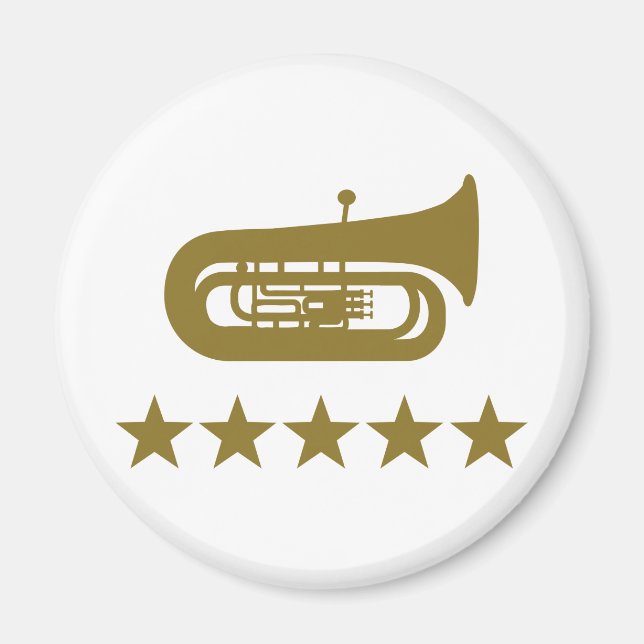 Tuba stars magnet (Front)