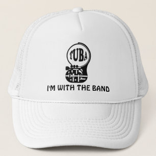 TUBA , Tuba Player Trucker Hat