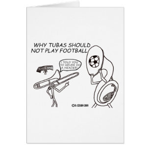 Tubas Play Football