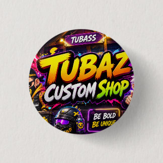 TUBAS Signature Tote Bag 3 Cm Round Badge