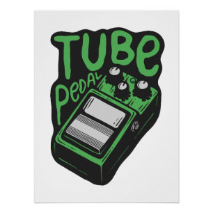 Tube Pedal Poster