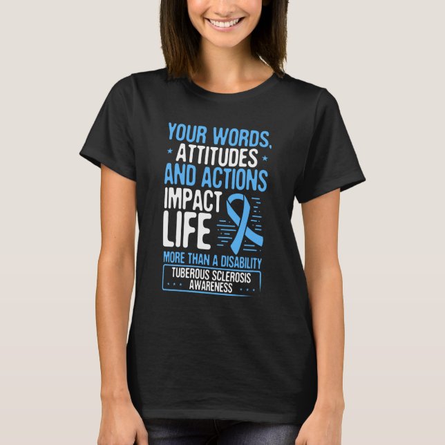 Tuberous Sclerosis Complex TSC Month Day Warrior T-Shirt (Front)