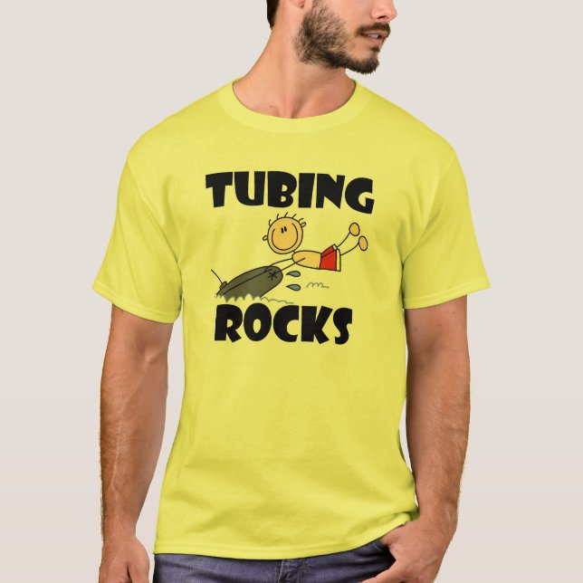 Tubing Rocks  T-Shirt (Front)