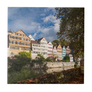Tubingen Old Town Buildings Tile