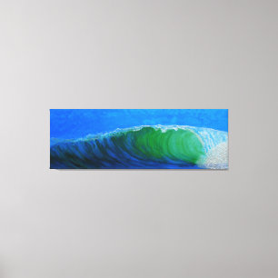 Tubular wave canvas print